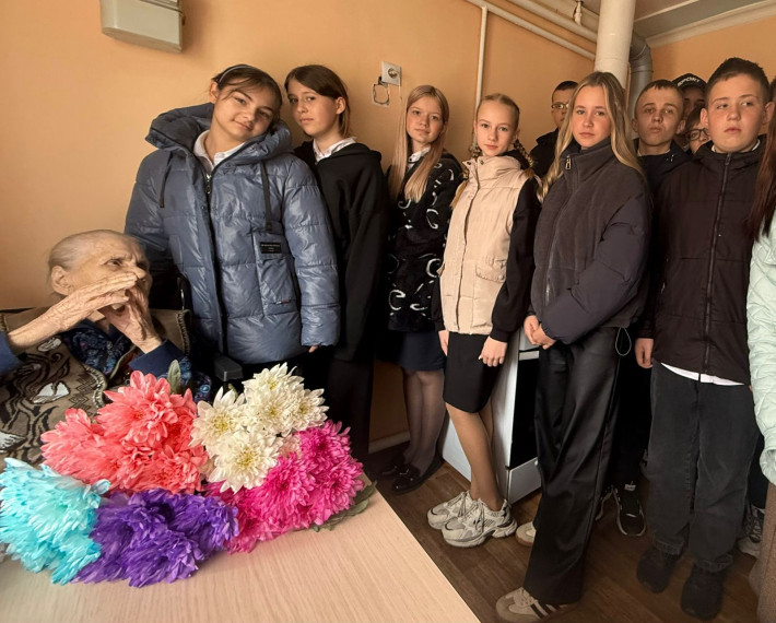 С заботой о наших ветеранах.